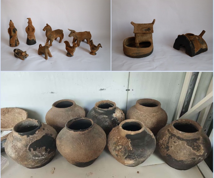 山东1市新发现古墓葬121座，出土完整及可复原器物500余件