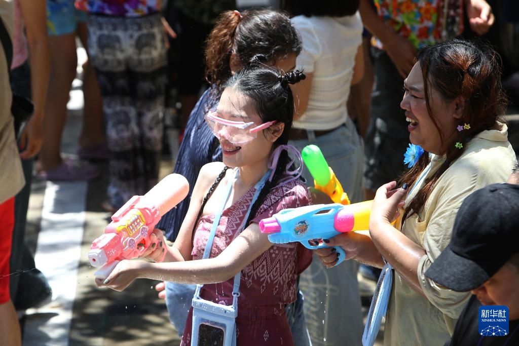 泰国：庆祝宋干节