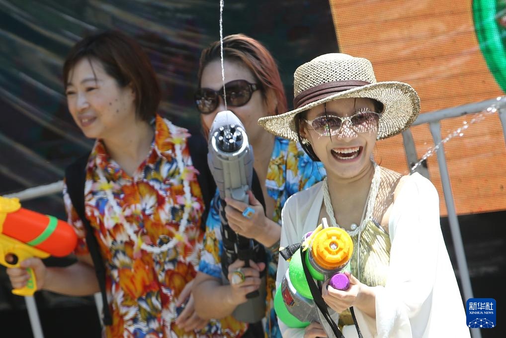 泰国：庆祝宋干节