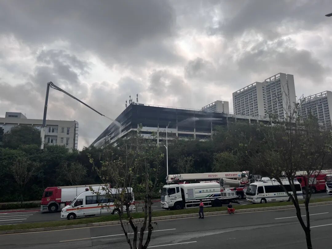 比亚迪回应车库火情