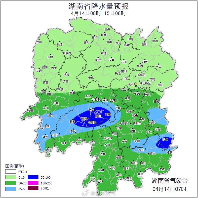 湖南降雨持续，晴朗天气即将回归，但月底还有3轮降雨