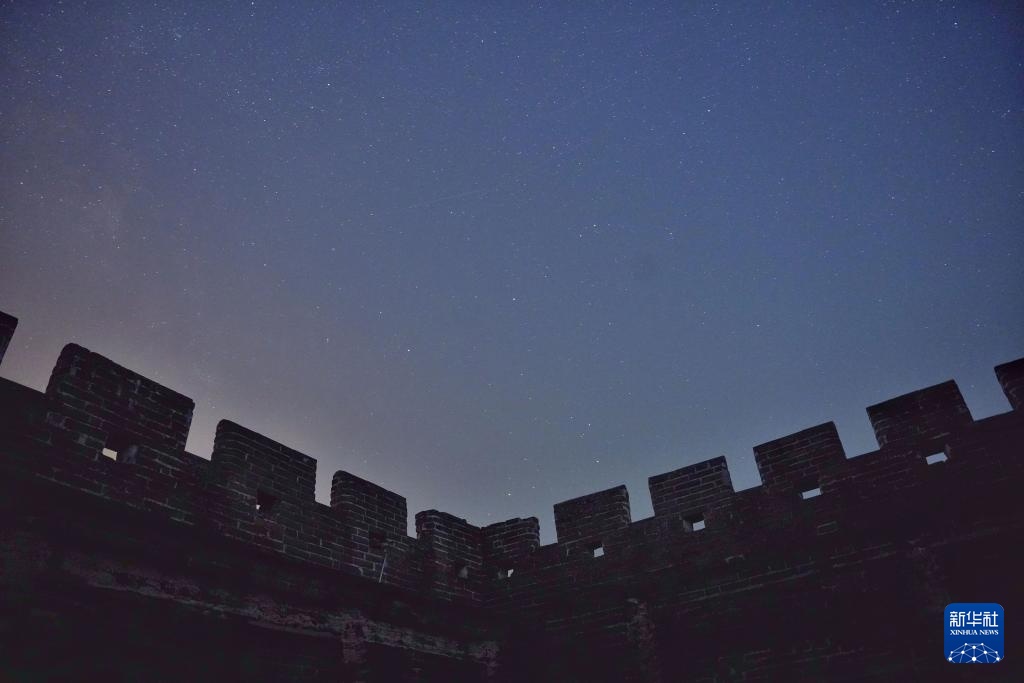 金山岭长城的星空 金山岭长城的星空