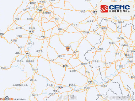 四川内江资中县4.1级地震