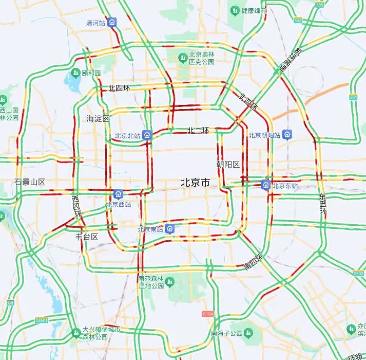 小到中雨，伴弱雷电，北京再迎气温波动！明日晚高峰压力大