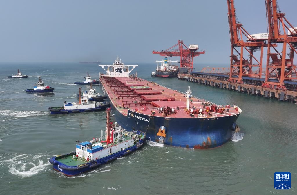 河北曹妃甸港区今年一季度货物吞吐量超1.38亿吨