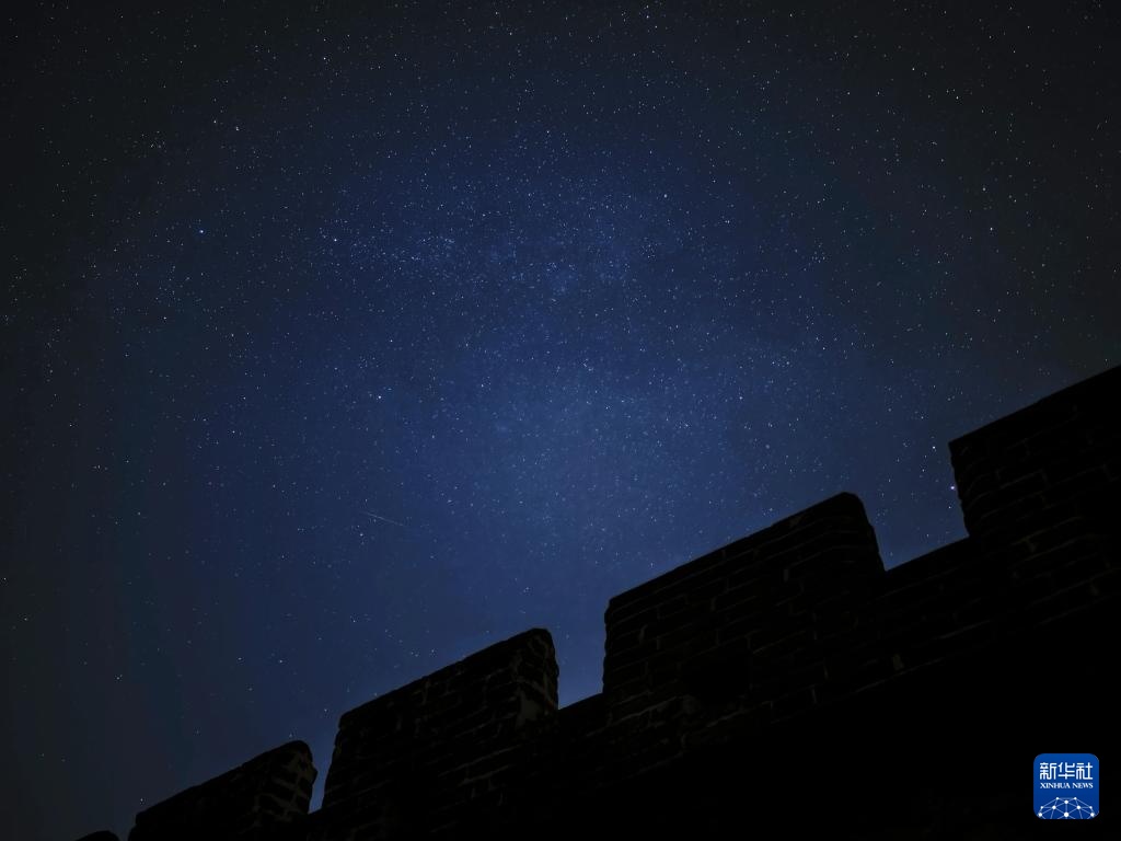 金山岭长城的星空 金山岭长城的星空