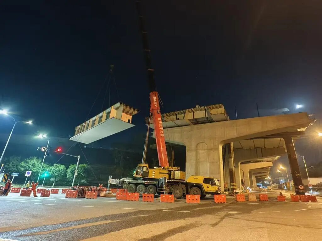 全速冲刺!重庆李家沱复线桥南引道项目离通车更近一步 全速冲刺!重庆李家沱复线桥南引道项目离通车更近一步