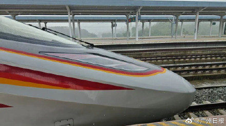 国铁广州局部分列车因暴雨停运