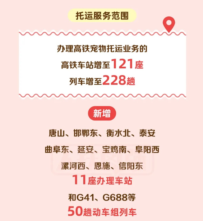 宠物能独自“坐”高铁吗？官方讲解来了！