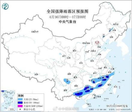 9个省份有大到暴雨 注意防范 9个省份有大到暴雨 注意防范