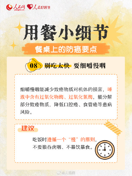 收藏！这样吃能降低患癌风险