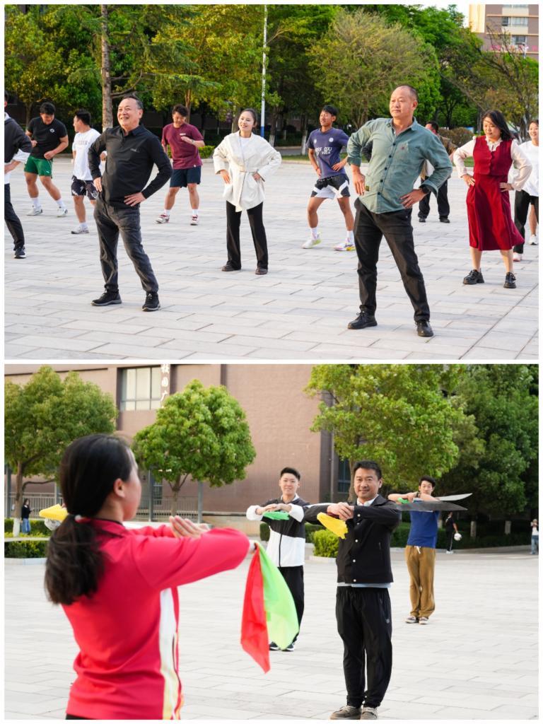 这所高校老师集体上秤,还跟学生学摔跤,为啥? 这所高校老师集体上秤,还跟学生学摔跤,为啥?