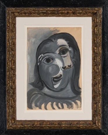 法国一工程师花100欧元抽奖，抽到毕加索真迹《女人头像》，市值或高达100万欧元