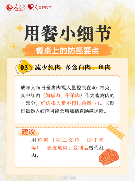 收藏！这样吃能降低患癌风险