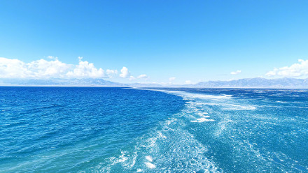 纯净又治愈！赛里木湖冰推景观对我眼睛很好️