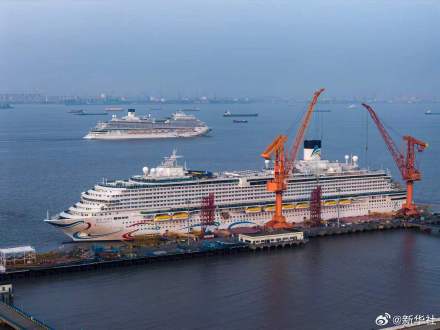 第二艘国产大型邮轮“爱达·花城号”计划于11月6日交付 第二艘国产大型邮轮“爱达·花城号”计划于11月6日交付