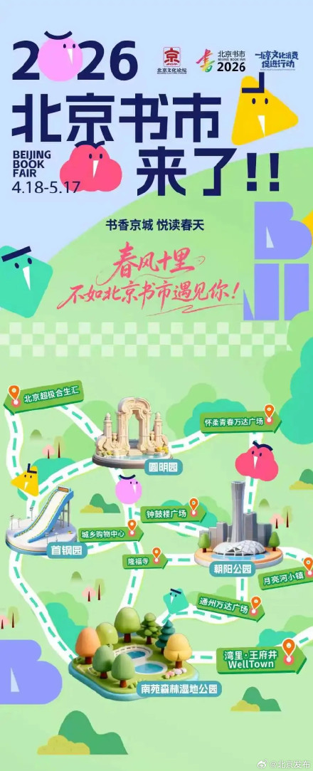 北京首个“全民阅读活动周”来了！春季北京书市延长至1个月，2000余家书店参与