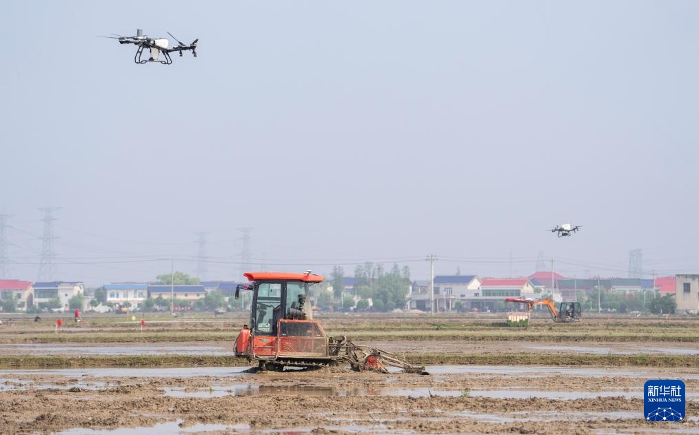 湖南望城：智慧农场春耕忙
