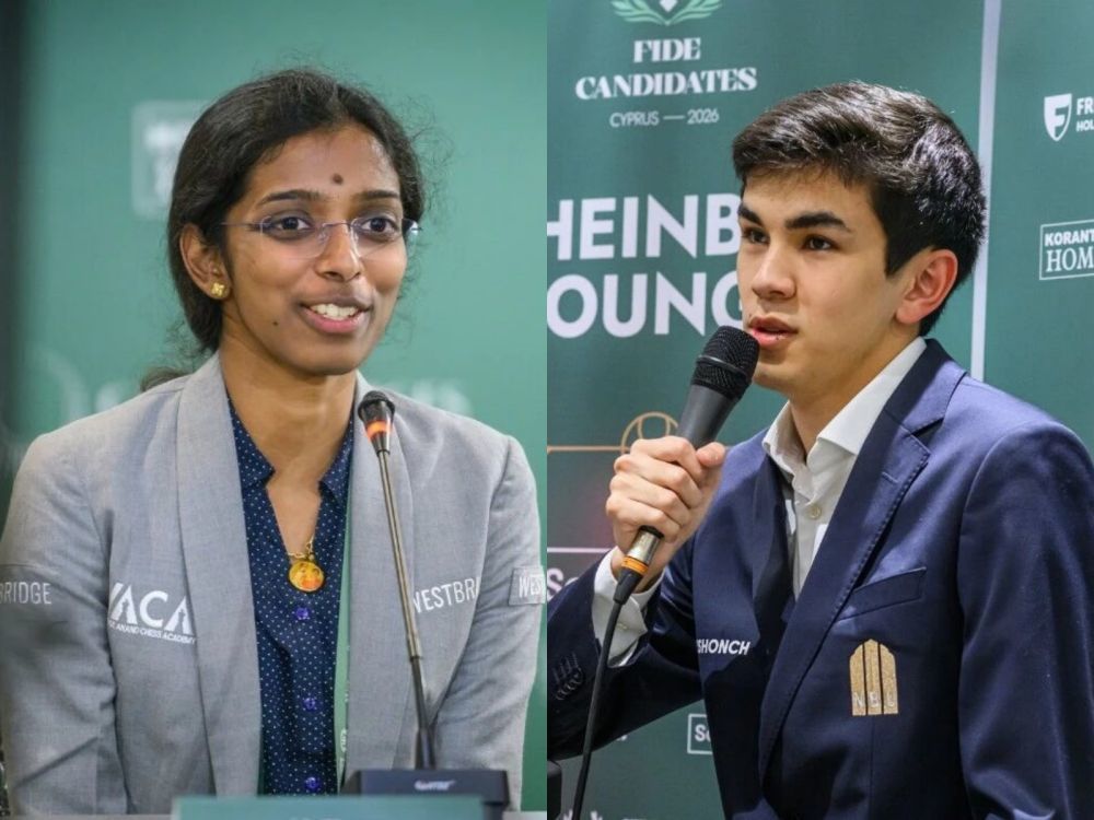 国象世界冠军候选人赛：辛达洛夫、瓦伊莎丽分获男、女冠军