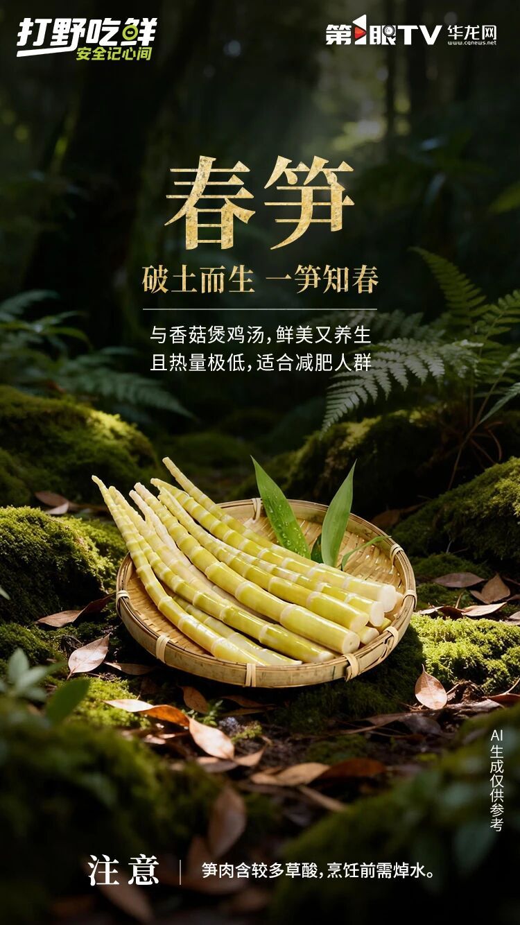 重庆版春菜“打野”安全指南，请收好