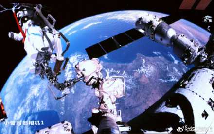 航天员张陆累计7次出舱