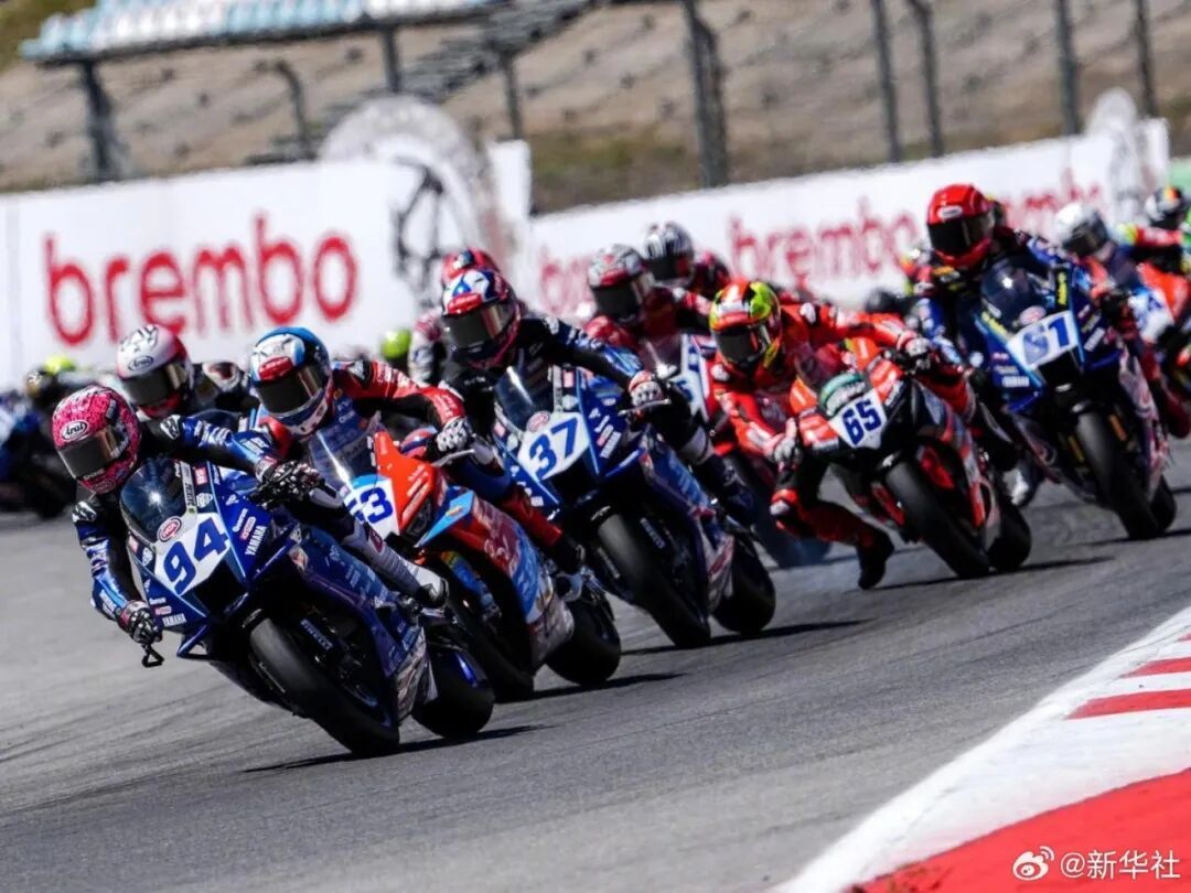 “张雪机车”，超级杆位赛第2名！