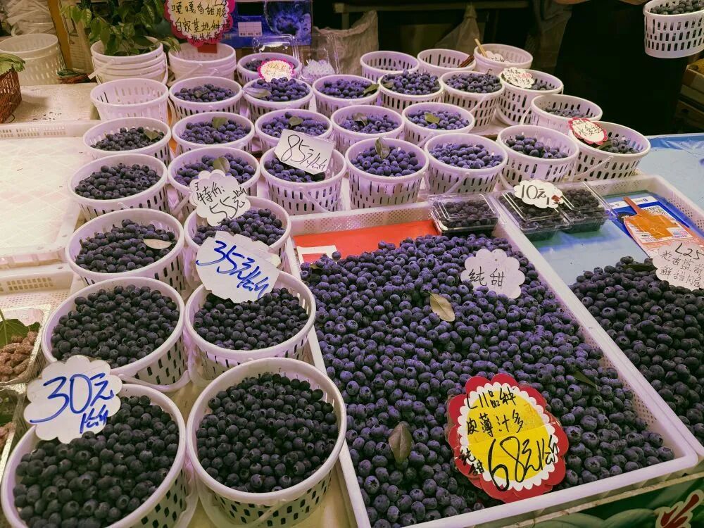 把蓝莓价格打下来的，是啥？