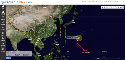 今年第4号台风森拉克将变性为温带气旋