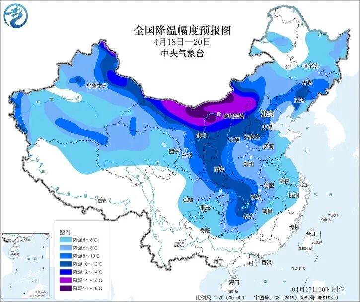 强冷空气影响北方！大风和沙尘暴蓝色预警发布！