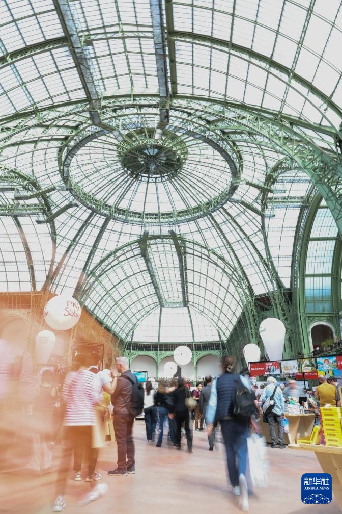 “遇鉴中国”中华文化主题展首次亮相巴黎图书节