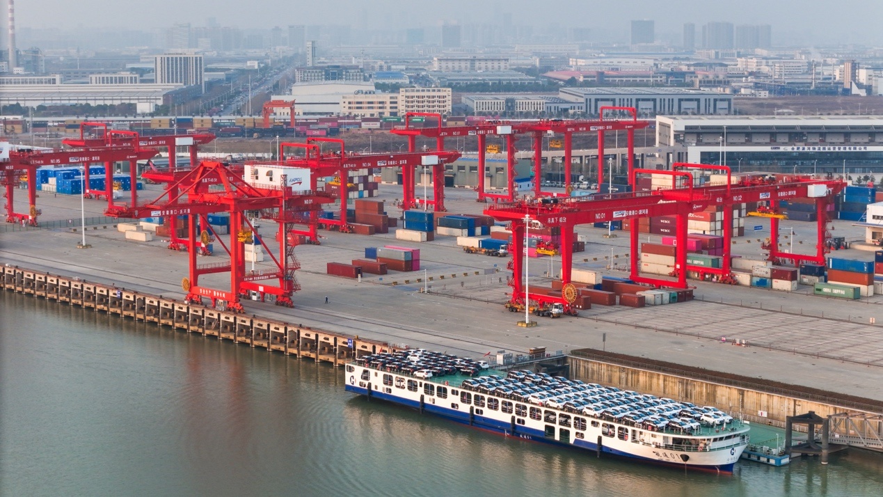 合肥派河港一季度集装箱吞吐量超4万标箱