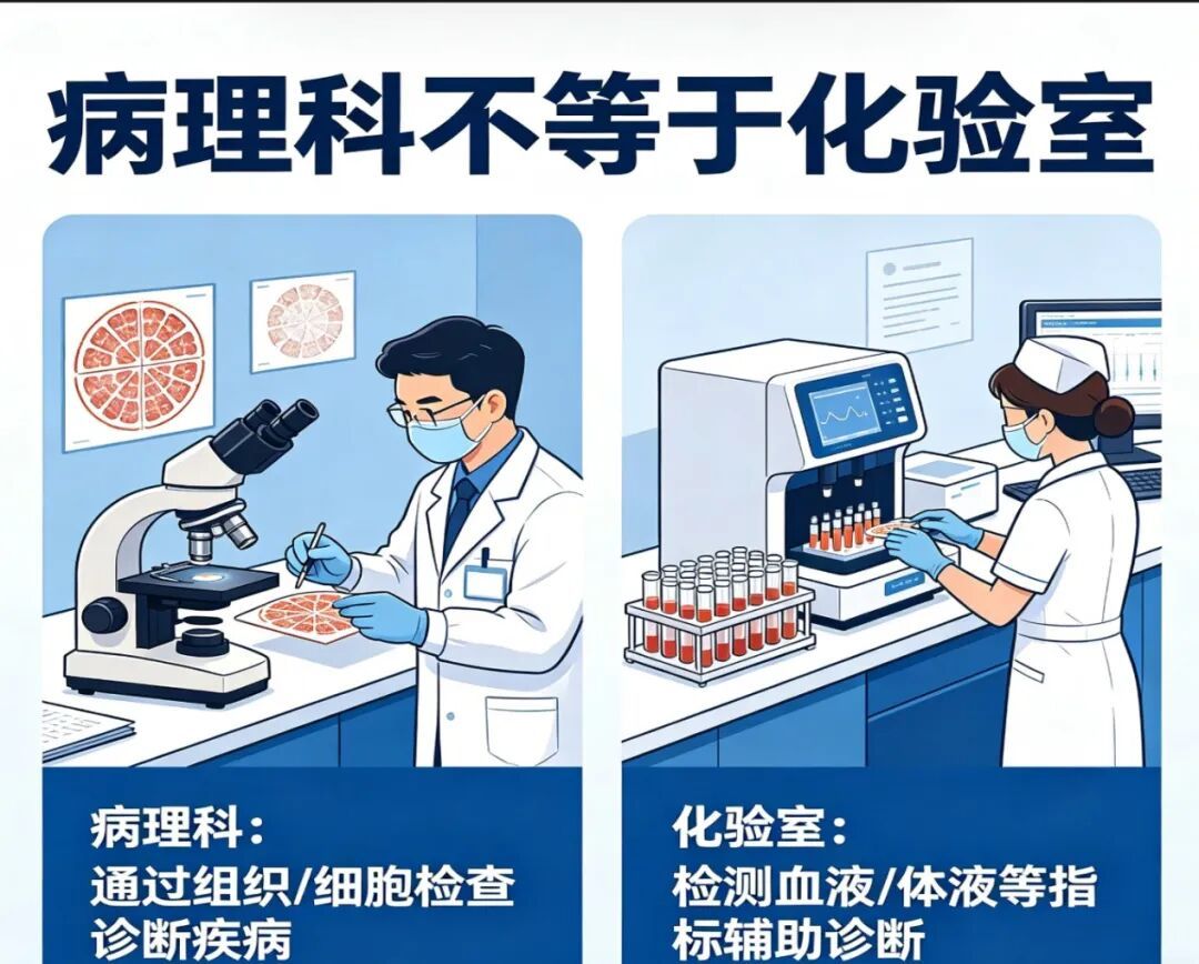 别再傻傻分不清，病理科真的不是化验室