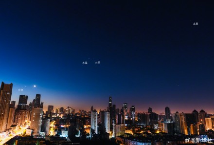 水星、火星、土星将迎来最近相聚