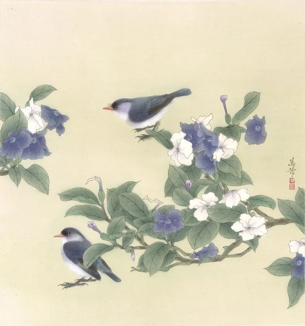 万芾“花鸟世界”中的二十四节气：谷雨