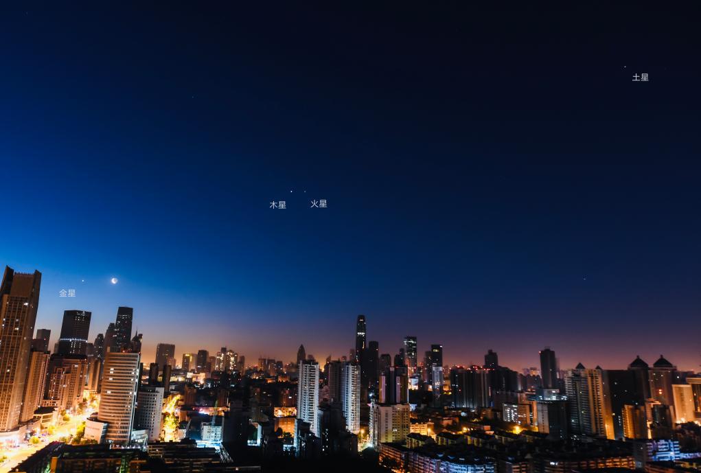 水星火星土星将迎来最近相聚