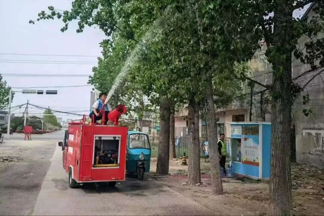杨柳絮纷飞季 济宁消防筑牢“物防+人防”双重屏障