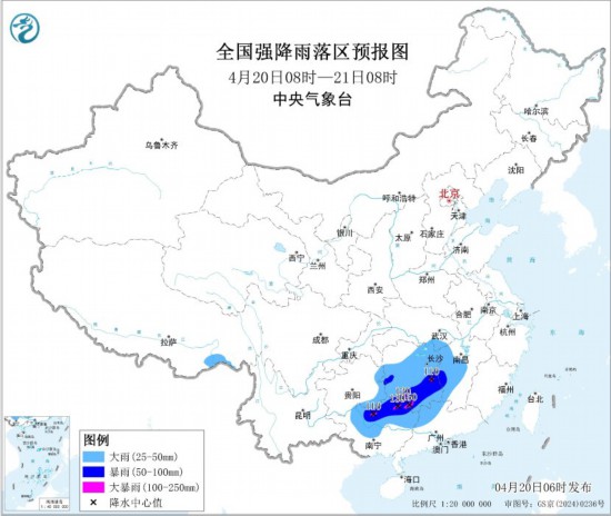 我国中东部有一次较大范围降水过程 北方地区受冷空气影响有大风沙尘