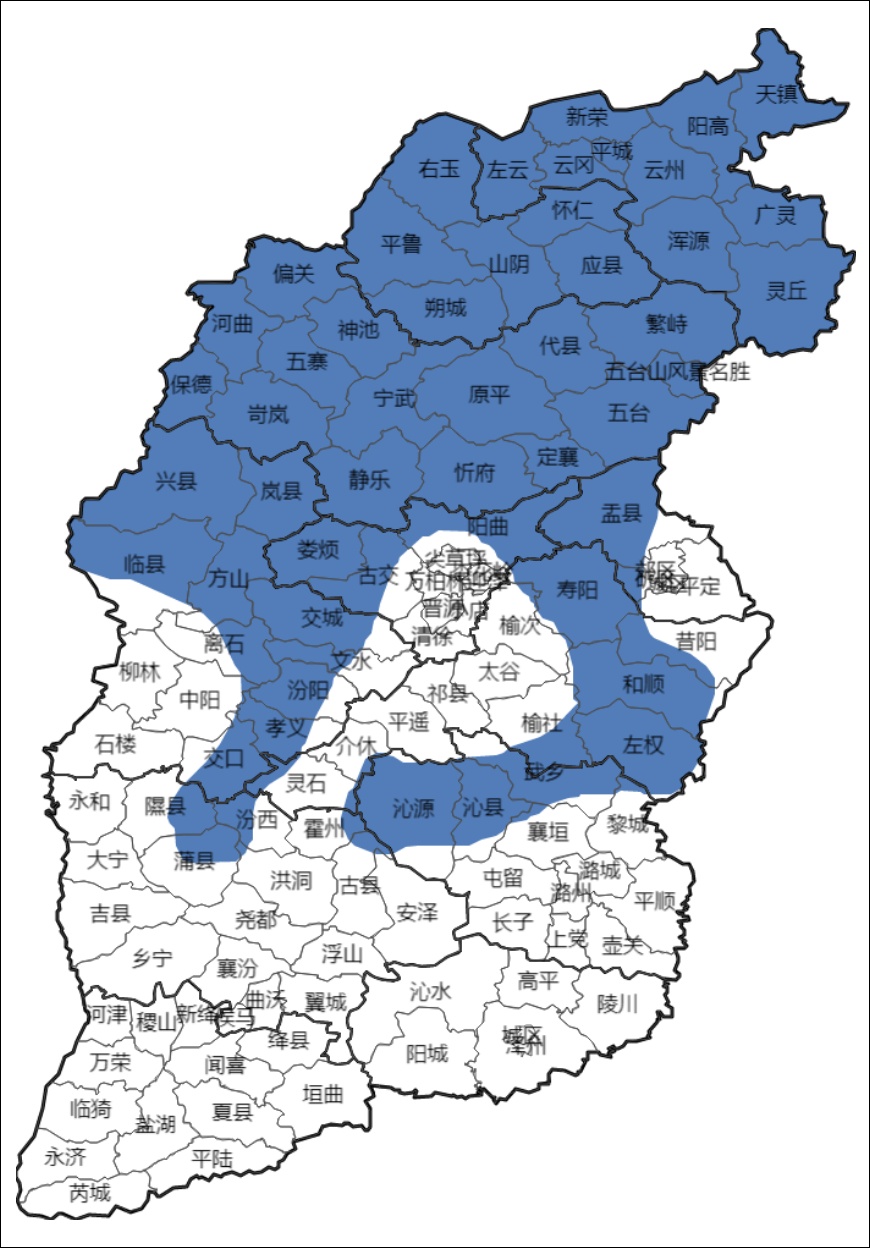 0℃以下！山西发布霜冻蓝色预警