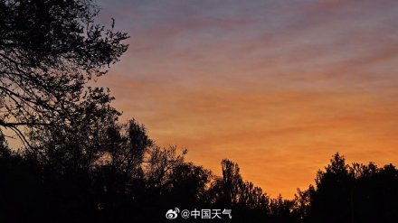 北京橘子味朝霞好浪漫