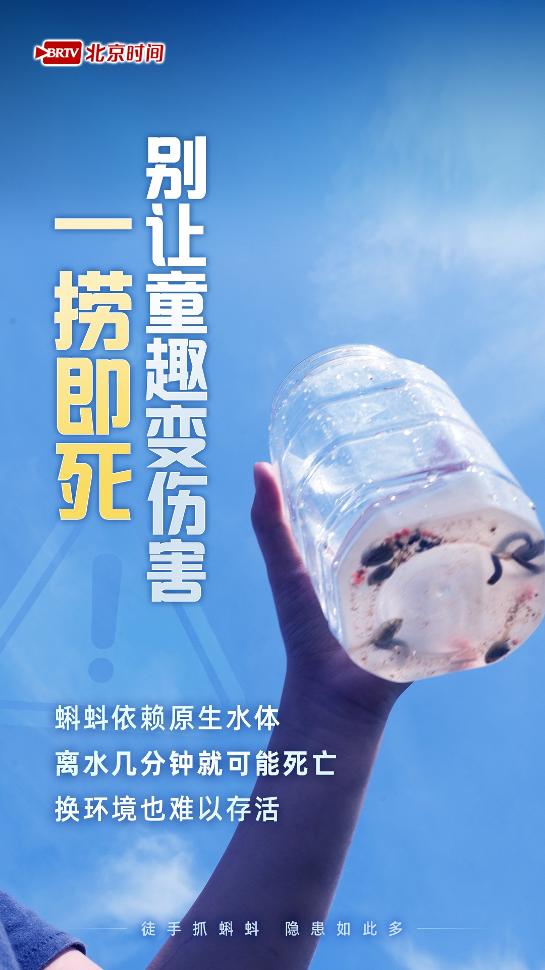 不捞不碰不带走！带娃徒手捞蝌蚪，竟有这么多健康风险