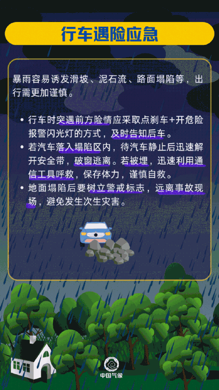 湖南江西广西局地大暴雨！请收下这份行车避险指南