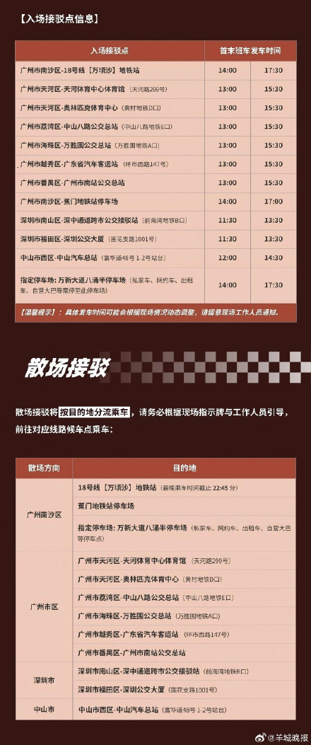 时代少年团广州演唱会场馆外围将实施交通管控，观众须换乘接驳车进入封控区