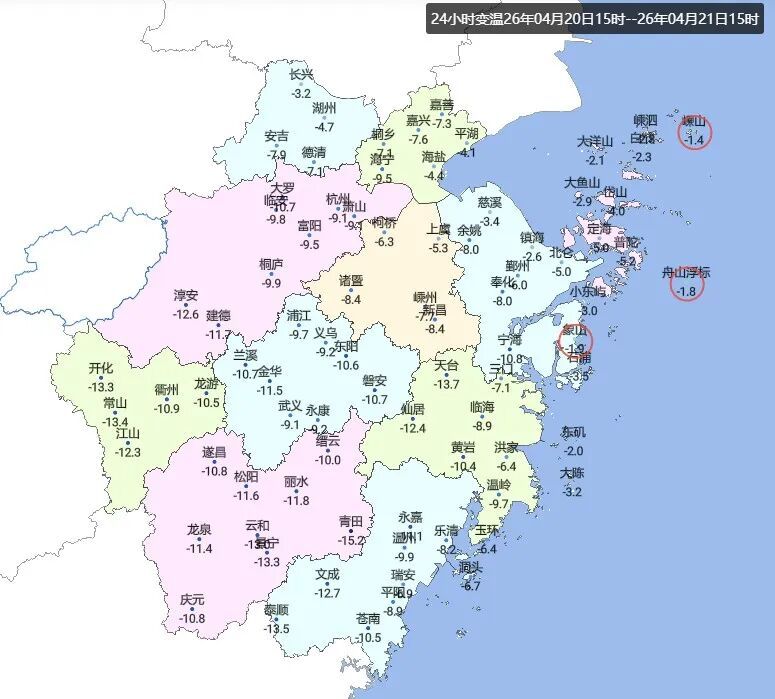 直降15℃，浙江暴雨、雷雨、阵雨持续加码！部分地区还有8级大风，周四起天气转折