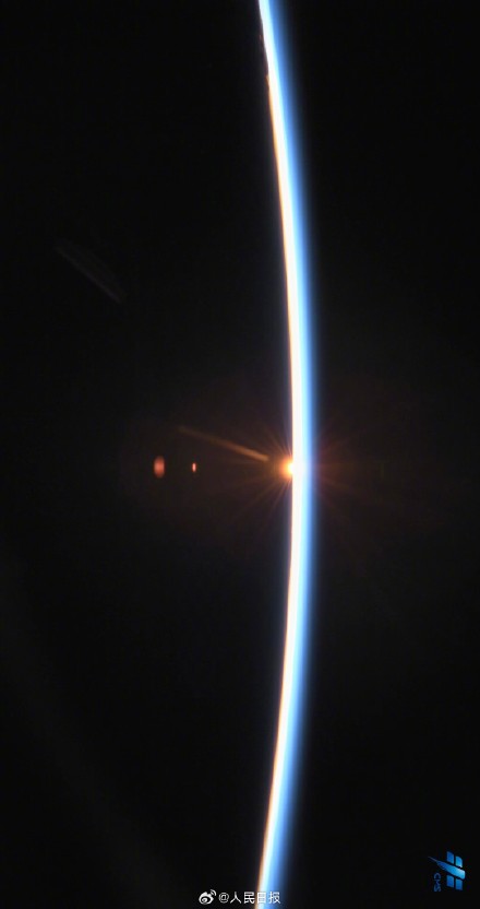 转存！中国空间站视角看地球太震撼了