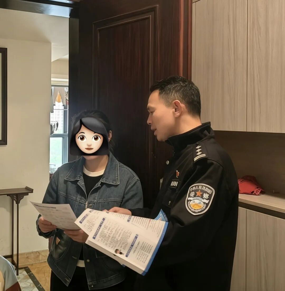 上门反诈宣传，碰到了涉诈逃犯......