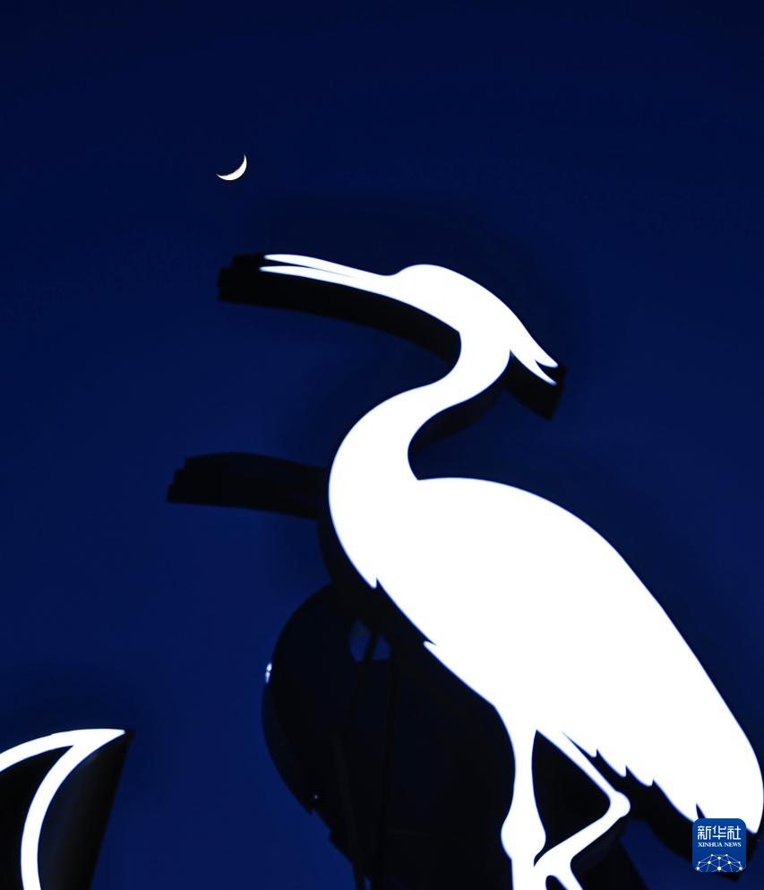 星空相册丨年度最大蛾眉月登场