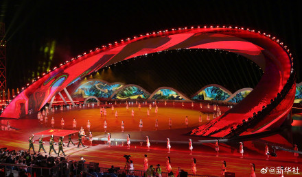 第六届亚洲沙滩运动会在三亚开幕