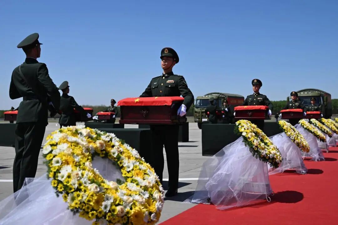 春风里，英烈荣归——第十三批在韩志愿军烈士遗骸归国侧记