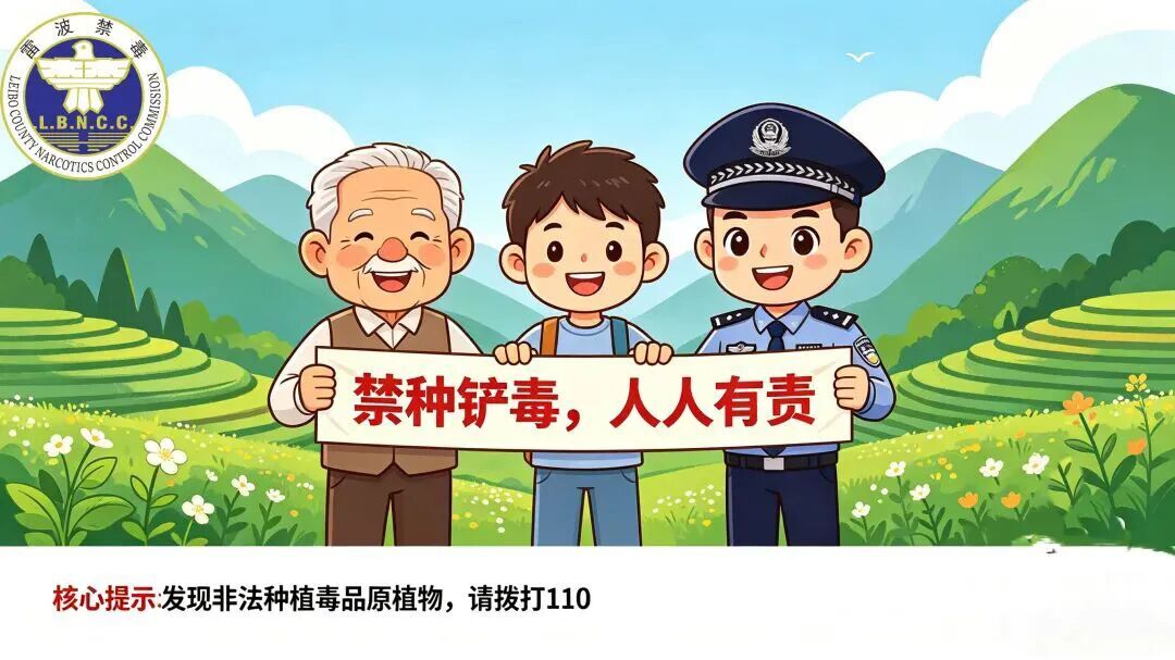 种几株罂粟“没事”？大错特错！这份漫画带你避开误区