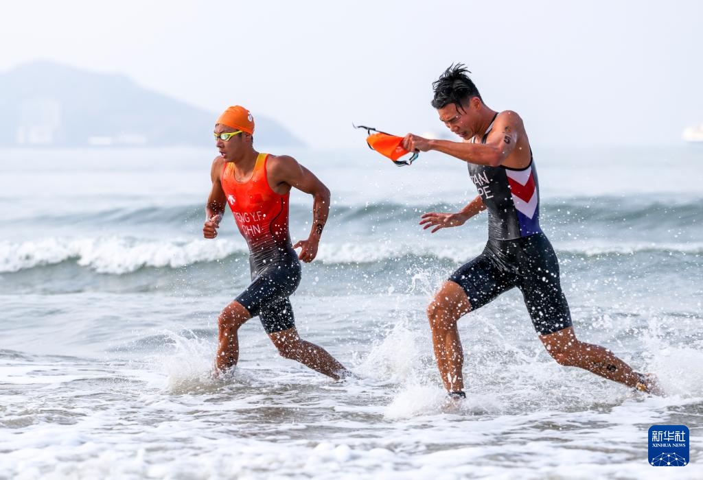 亚沙会游跑两项男子个人赛：中国选手获亚沙会首金
